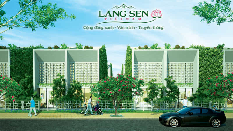 Phối Cảnh dự án Khu Đô Thị Làng Sen Việt Nam